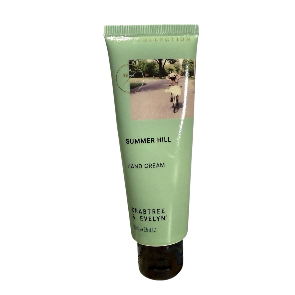 Crabtree Evelyn - SUMMER HILL HAND‎ CREAM - 75ML 2.5 fl oz HTF NOS